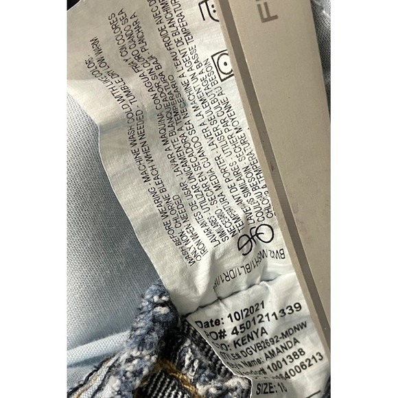 Gloria Vanderbilt Amanda Blue Jeans Women's Size 16 Mom Jeans - Picture 6 of 6